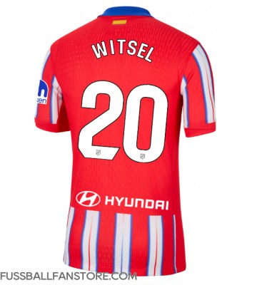 Atletico Madrid Axel Witsel #20 Replik Heimtrikot 2024-25 Kurzarm